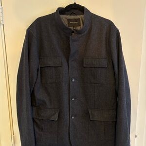 Banana Republic Dark Gray Military Jacket